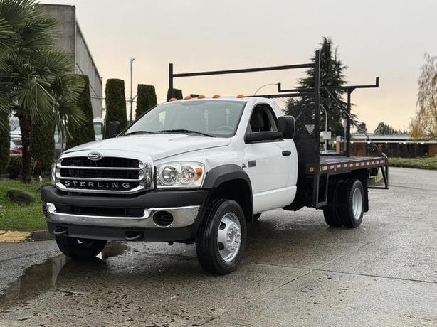 2008 Sterling Bullet 4500 Cummins Diesel 12-Foot Flat Deck Truck image 4
