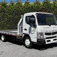 2013 Mitsubishi Fuso FE160 14-Foot Flatdeck Diesel thumbnail image 1