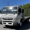 2013 Mitsubishi Fuso FE160 14-Foot Flatdeck Diesel thumbnail image 4