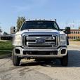 2014 Ford F-550 Super Duty 4x4 Crew Cab 11-Foot Flat Deck Truck thumbnail image 3