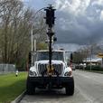2008 International 7500 20 Foot Flatdeck with National Crane With Air Brakes thumbnail image 3
