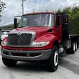 2011 International 4400 22 Foot Flat Deck With Air Brakes Diesel thumbnail image 1