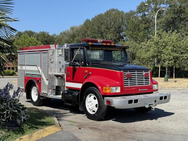 1991 International 4600 HALE Pumper Firetruck image 1