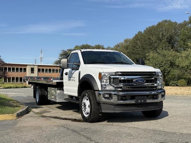 2022 Ford F600 XLT 20-Foot Roll Off Flatdeck Tow Truck 4x4 image 2