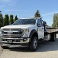 2022 Ford F600 XLT 20-Foot Roll Off Flatdeck Tow Truck 4x4 thumbnail image 4