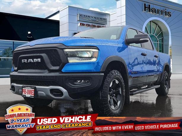 2022 RAM 1500 Rebel 4x4 Crew Cab 5'7 Box | One Owner | No Reported Accidents! image 1