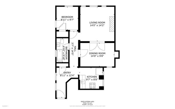 1 bedroom The Princeton image 4