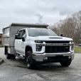 2021 Chevrolet Silverado 3500HD LT Crew Cab 4x4 9-Foot Dump Truck thumbnail image 2