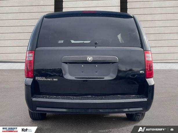 2008 Dodge Grand Caravan SE  AUTO, BLACK INTERIOR, THREE ROWS, STOW&GO COMPARTME image 5