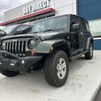 2010 Jeep Wrangler Sahara AUTO, HARD TOP, LEATHER SEATS, V6, AUTO LOCKS AND WIND thumbnail image