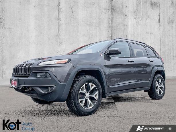 2017 Jeep Cherokee Trailhawk | 3.2L V6 | Leather Plus | Trailer Tow Package | Re image 1