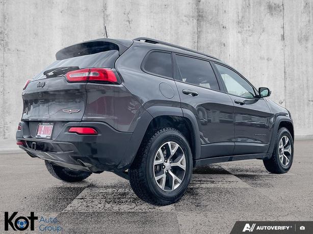 2017 Jeep Cherokee Trailhawk | 3.2L V6 | Leather Plus | Trailer Tow Package | Re image 5