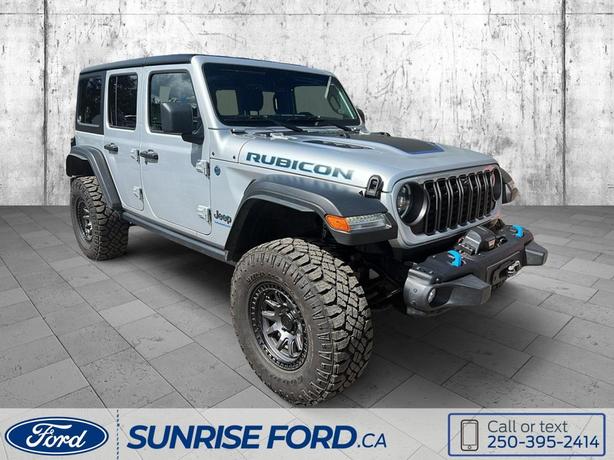 2024 Jeep Wrangler 4xe Rubicon,FRONT BUMPER WINCH,3.5" LIFT KIT, FALCON SHOCKS,  image 1