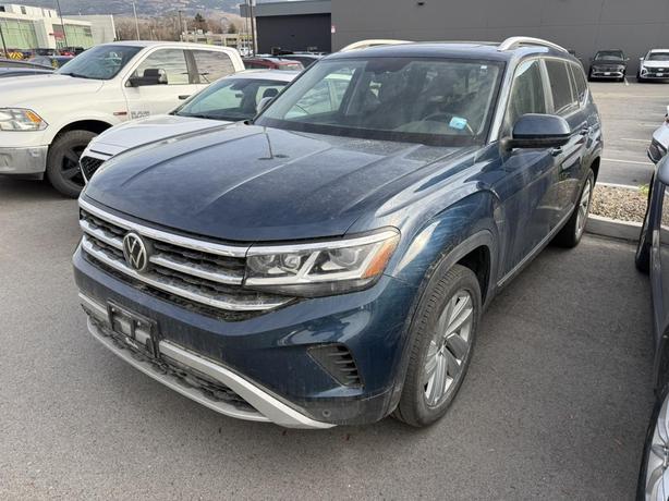 2021 Volkswagen Atlas Highline ! POWER LIFTGATE! LEATHER! SUNROOF! image 2