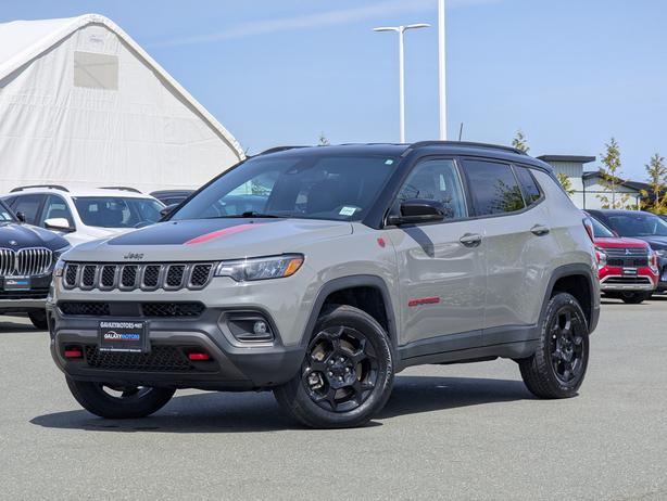 2023 Jeep Compass Trailhawk - 4x4, No Accidents, Heated Seats image 1