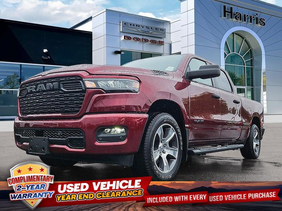 2025 RAM 1500 Tradesman 4x4 Crew Cab 6'4 Box | One Owner | No Reported Accidents display photo