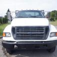 2001 Ford F-650 18 Foot Flat Deck Diesel Air Brakes thumbnail image 3