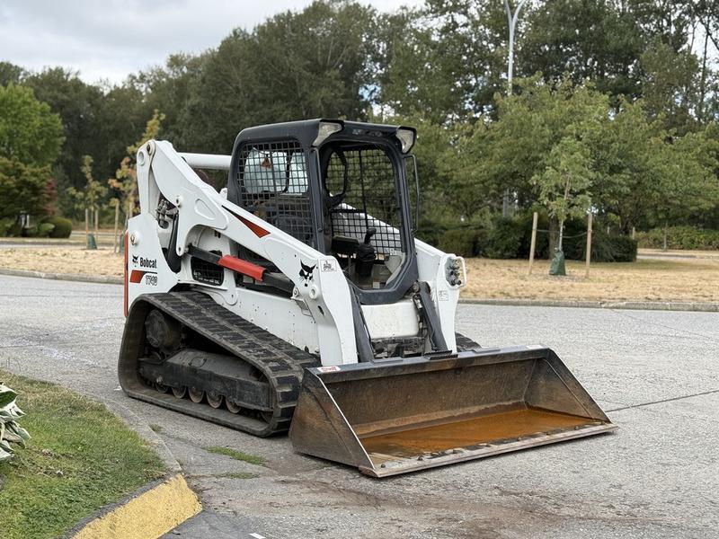 2017 Bobcat T740 Skid Steer Loader display photo