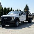 2018 Ford F-550 XL Crew Cab 4x4 Dually Diesel with 12-Foot Flat Deck thumbnail image 4