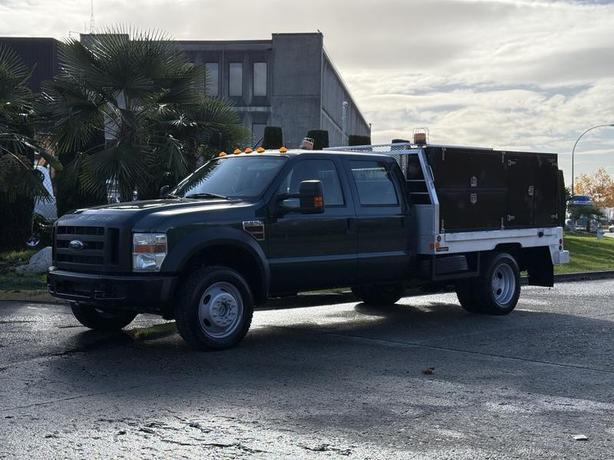 2008 Ford F-550 4x4 Crew Cab Service Truck with Water Tank – 6.4L Diesel image 5