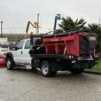2013 Ford F-550 Crew Cab 9-Foot Flat Deck Dump Truck with Plow and Sander thumbnail image 6