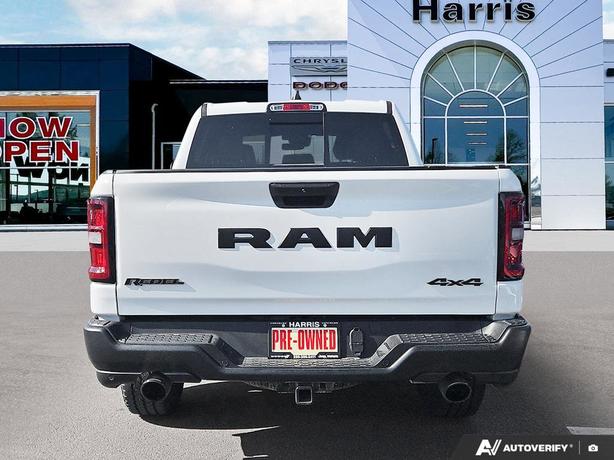 2025 RAM 1500 Rebel 4x4 Crew Cab 5'7 Box | Remote Start | Cruise Control! image 5