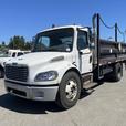 2007 Freightliner M2 106 15 Foot Flat Deck With Power Tailgate Diesel hydraulic  thumbnail image