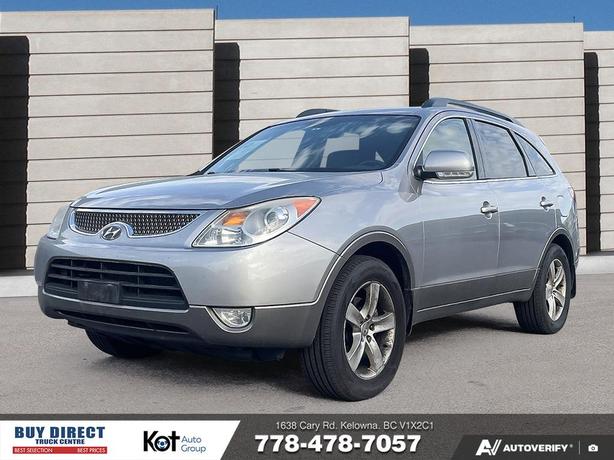 2011 Hyundai Veracruz GLS AUTO, BLACK INTERIOR, LEATHER HEATED SEATS, WHEEL CONT image 1