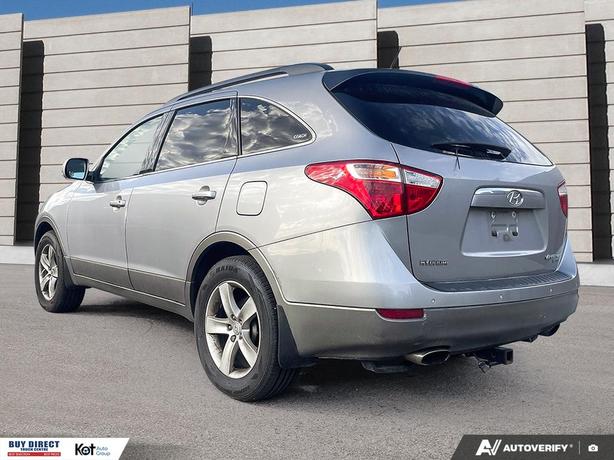 2011 Hyundai Veracruz GLS AUTO, BLACK INTERIOR, LEATHER HEATED SEATS, WHEEL CONT image 4