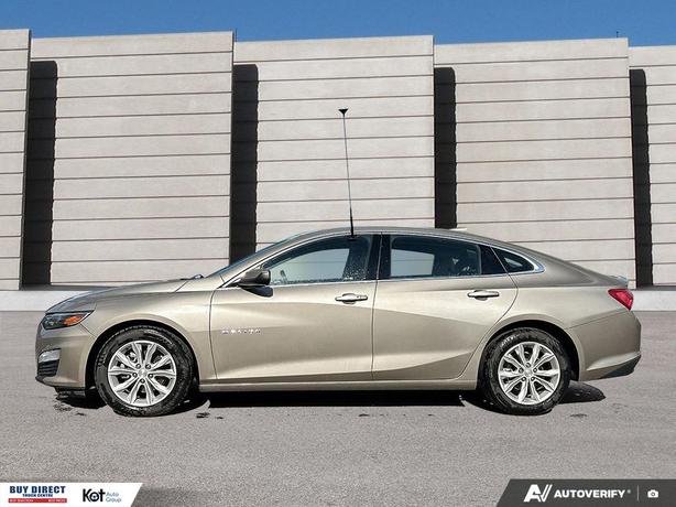 2022 Chevrolet Malibu LT AUTO, CHAMPAGNE EXTERIOR, GREY FABRIC HEATED SEATS, BAC image 3