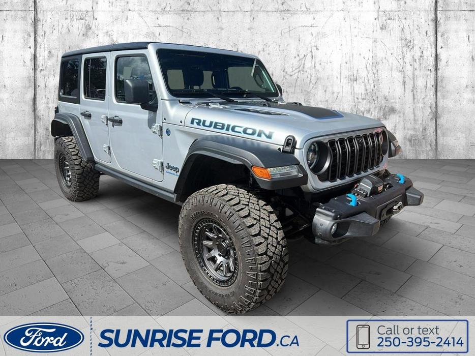 2024 Jeep Wrangler 4xe Rubicon,FRONT BUMPER WINCH,3.5" LIFT KIT, FALCON SHOCKS,  display photo