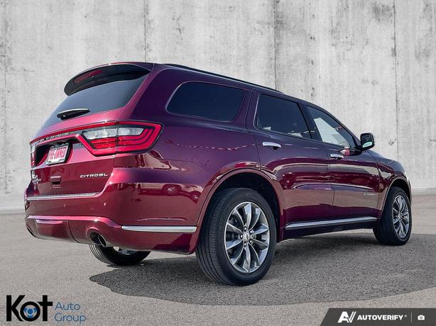 2022 Dodge Durango Citadel | Trailer Tow Package | Harmon/Kardon Sound System |  image 5