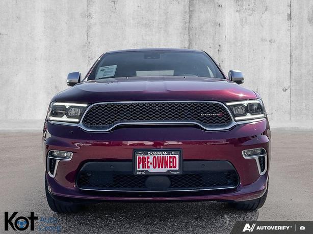 2022 Dodge Durango Citadel | Trailer Tow Package | Harmon/Kardon Sound System |  image 8