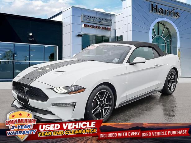 2023 Ford Mustang EcoBoost Convertible | No Reported Accidents! image 1