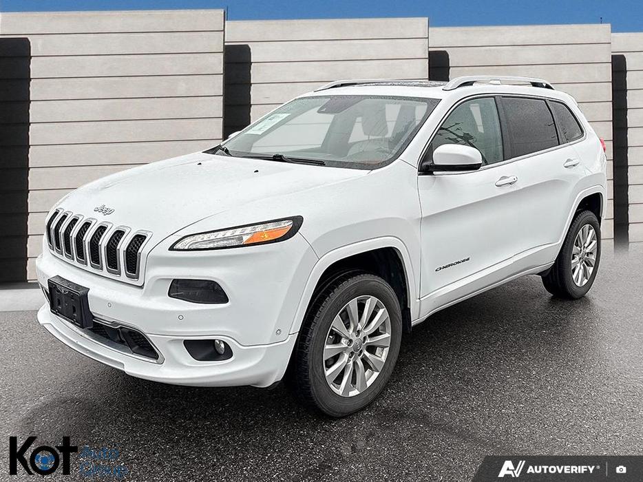 2017 Jeep Cherokee Overland ! PARKING SENSOR! REAR CROSS PASS! LOW KMS! POWER LI display photo