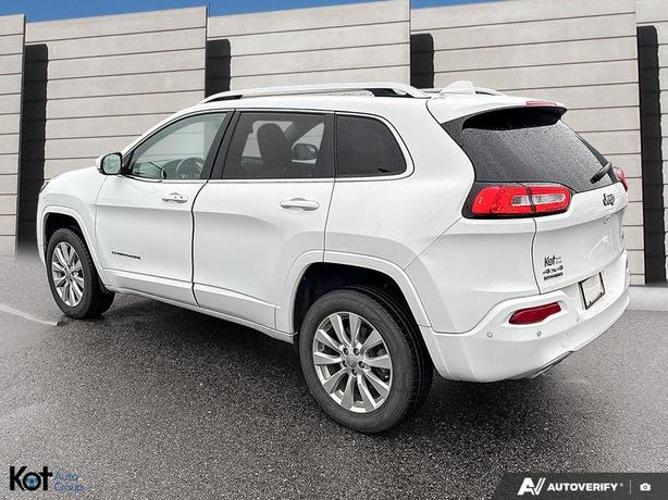 2017 Jeep Cherokee Overland ! PARKING SENSOR! REAR CROSS PASS! LOW KMS! POWER LI image 4