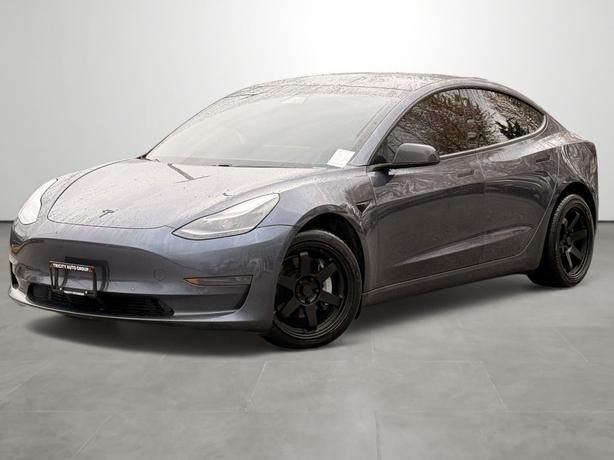 2021 Tesla Model 3 Standard Range Plus - Black Leather Interior image 1