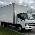 2019 Hino 195 18 Foot Cube Van with Cargo Ramps Diesel thumbnail image 1