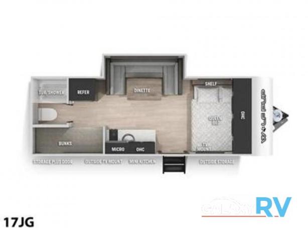 Used 2022 Forest River RV Cherokee Wolf Pup 17JG image 3