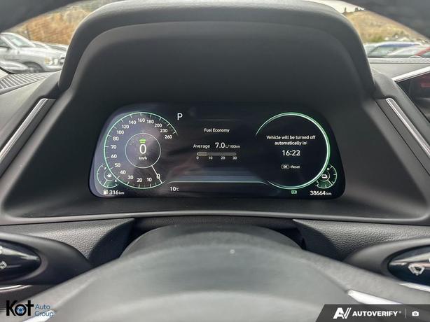 2023 Hyundai Sonata Hybrid Ultimate ! FULL LOAD! LOW KMS! FORWARD COLLISION! LEA image 8
