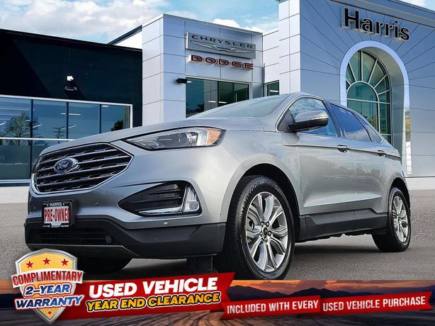 2023 Ford Edge Titanium AWD | Remote Start | Heated Seats! image 1