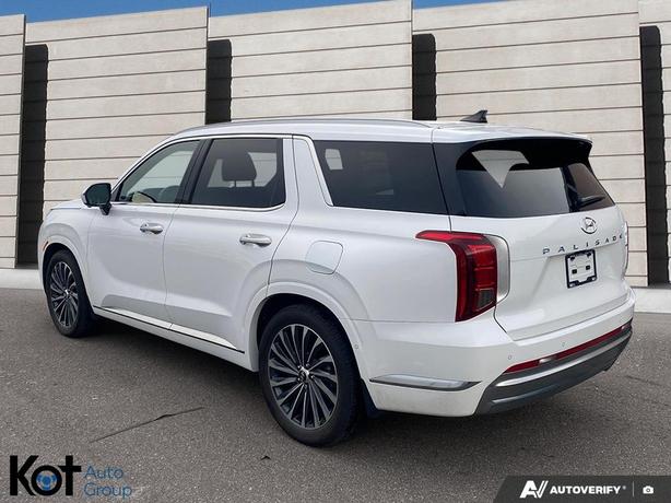 2024 Hyundai Palisade Ultimate Calligraphy 7 PASSENGER'S! NAPPA LEATHER! PANORAM image 4