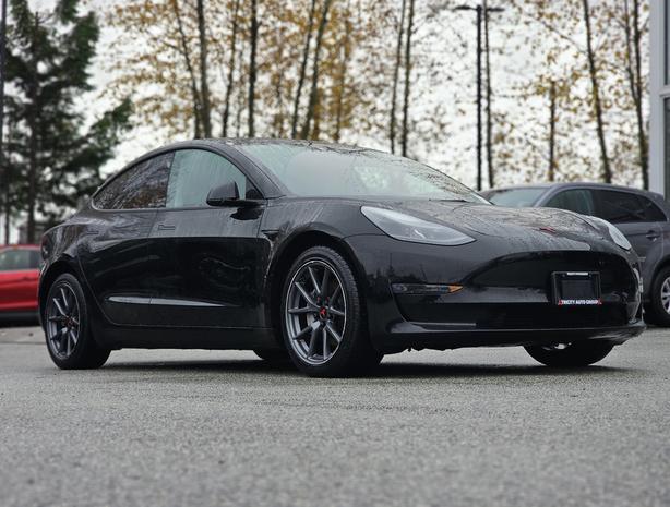 2023 Tesla Model 3 - Local BC, Black Leather Interior image 3
