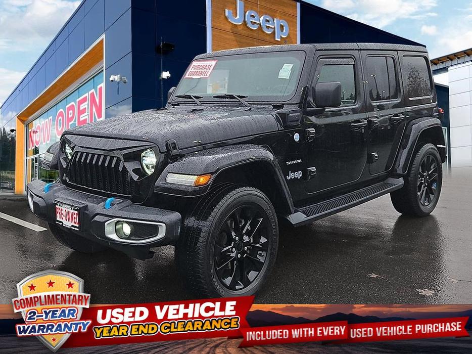 2022 Jeep Wrangler 4xe Unlimited Sahara 4x4 | Remote Start | Heated Seats! display photo