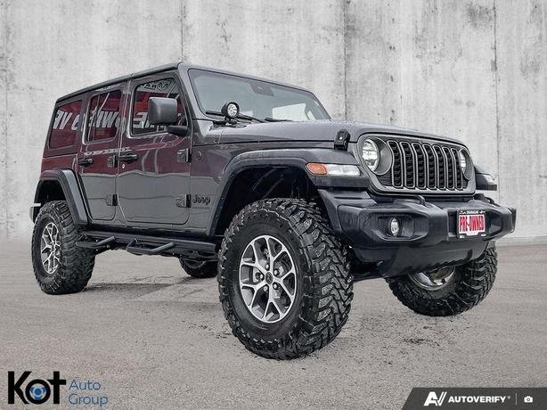 2025 Jeep Wrangler Sport S | 2" Lift Kit w/ Heavy Duty Spare Tire Carrier | Meta image 7