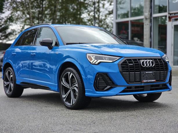 2021 Audi Q3 Technik- Black Optics, S Line, No Accidents image 3