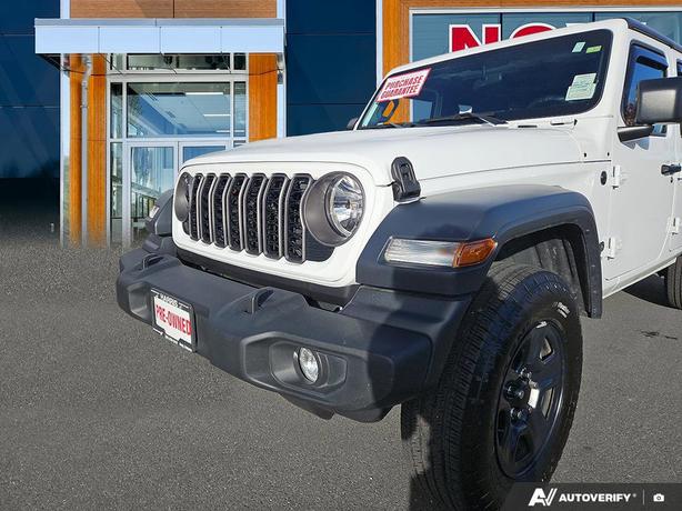 2024 Jeep Wrangler Sport 4 Door 4x4 | One Owner | Low KM! image 8