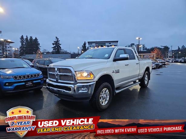 2018 RAM 3500 Laramie 4x4 Crew Cab 6'4 Box | No Reported Accidents! image 1