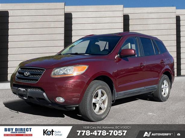 2008 Hyundai Santa Fe Gl 5-Pass AUTO, KEYLESS ENTRY, FABRIC SEATS, FM+AM RADIO,  image 1