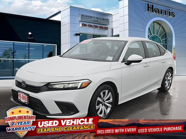2022 Honda Civic Sedan LX | Heated Seats | Adaptive Cruise Control! image 1